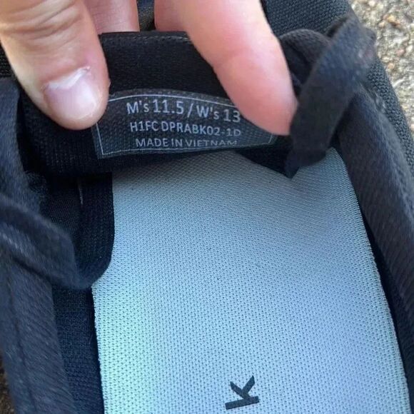 Kizik Prague Men’s Black Canvas Suede Sz 11.5 - Picture 8 of 12